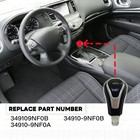 Shift Knob Transmission Gear Handle For Infiniti Q50 2017-2019 34910-9nf0b