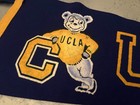 Vintage 60   s Ucla Bruins Felt Pennant Banner Full Size New Old Stock Bear Mascot