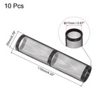 10 Pcs Airless Paint Sprayer Filter Pump Manifold Strainer 60 Mesh  Black
