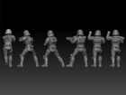 Star Wars Legion - Storm Trooper Squad  6  3d Resin Printed Unit