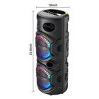 Portable Bluetooth Speaker Subwoofer Heavy Bass Sound System Party Speaker W mic
