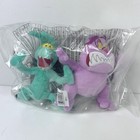 Disney Store Japan Pain   Panic Plush Keychain Bag Charm Set Hercules Villains
