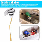 2   Universal Easy Use Side Mount Toilet Flush Lever Handle Angle Toilet Handle