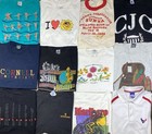 Vintage Graphic Shirts Promo Funny Cartoons Sport Destinations Lot Of 20 Mix Szs