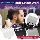 6 Pcs Clipper Guard Set For Wahl  Premium Nylon Trimmer Guards For Wahl  1 2 Usa