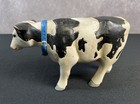 Cast Iron Dairy Milk Cow   mi Sculpture Door Stop Decor Animal Figure 8   
