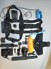Gopro Hero8 Action Camera Bundle W  Batteries  Mounts  Chest Harness  Float 