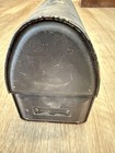 Vintage American Thermos Bottle Co Black Gray Dome Lunchbox Lunch Box Metal Usa