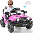 Kids Ride On Toy Car 12v Electric Battery Powered Truck Car remote Control Gift 