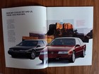 1991 Mercury Cougar Dealership Advertising Brochure
