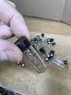 Lot Of 27 Miniature Glass Bottles With Screw On Lids Vials Medicine