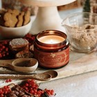 Texas Holiday Candle Jackson Vaughn Scents Of Toasted Pecan Vintage Leather 16oz