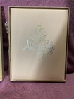 Vtg C r  Gibson Baby   s Book Pink  Satin Unused W original Box Norwalk  Conn Usa
