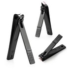 3 Pcs Ultra Sharp Stainless Steel Fingernail   Toenail  Nail Clippers Set New