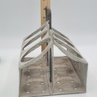 Vintage Coca-cola Metal Bottle Carrier Property Of Coca-cola Bottling Plant