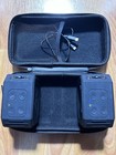 Magolfin  2  Magnetic Bluetooth Speakers For Golf - W  Carry Case   Zipper strap
