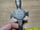 Vintage 1951 Lloyd H  Wood Republican Pottstown Pa Metal Sword Letter Opener