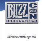 Blizzcon 2018 Logo Pin Blizzard Exclusive Limited Edition Overwatch Warcraft New