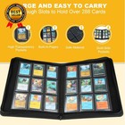 Toploader Binder  Holds 288 Toploaders  9 Pocket Top Loader Binders
