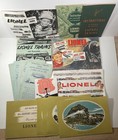 Vintage 1950 s Lionel Train Booklets Catalog Art Prints Instructions
