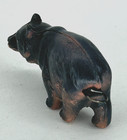 Vintage Prowling Bear Tape Measure Figural Celluloid Black Bear Vintage