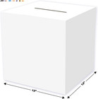 White Card Box Holder For Weddings  Baby Shower  Birthday And Graduation Celebra