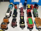 Lot  Of 22 Wooden Trains By Brio  Imaginarium  And Thomas   Friends - Preowned