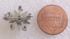 Vintage Order Of The Eastern Star Rhinestone Lapel Pin - Masonic Oes