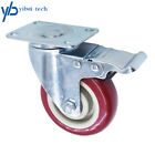 4  heavy Duty Caster Set 4  Wheels All Swivel All Brake Casters Non Skid No Mark