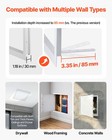 Vevor Access Panel For Drywall Galvanized Steel Access Door 13 3x13 3 In White
