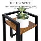 Small Narrow Bathroom Storage Cabinet W toilet Paper Roll Holder  Slim Toilet   