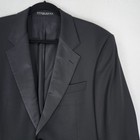 Boss Hugo Boss Jacket Mens 42 Regular Black Virgin Wool Tuxedo Suit Blazer