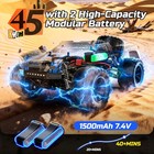 Deerc 9006e 1 12 4wd Rc Car 45kmh Fast Off-road Truck With Led Lights