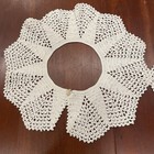Vintage Crochet Collars Set Of 2 Lace Detachable Neck Piece Elegant Accent