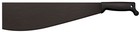 Cold Steel Heavy Machete 14 62  Plain Edge 1055 Carbon Black Sheath - 97lhms