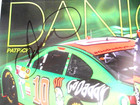 Danica Patrick Signed 2014  7 Godaddy Shr Chevy Nascar 8 5x11 Hero Card photo