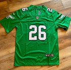Saquon Barkley  26 Philadelphia Eagles Kids Jersey Kelly Youth Medium Stitched