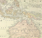 Map Oceania Australia From Picturesque Atlas Of Australasia Large 1881 