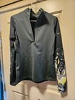 Nike Pro Hyperwarm Training Top L s 1 2 Zip Multi Women s M