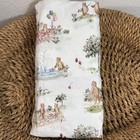 Pottery Barn Kids Riley Sheehey Bear Baby Crib Fitted Sheet Organic Cotton