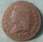 1810 Classic Head Half Cent Better Grade Details Old Us Coin  576