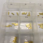 2mm X 4mm X 15mm Oal Hot Stamp Brass Letter Stamps A-z Upper lower Case