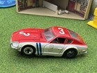 Tyco Pro Datsun 240z 1973 Ho Scale Slot Car Model Red   White 240 Z Vtg Afx Rare