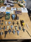 Mega Force Lot Of 40  Vehicles parts W some Instructions - Vintage 1989 Kenner