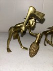 African Ashanti Akan Gold Weights Antique Brass Lot Of 5 Figurines Field Workers