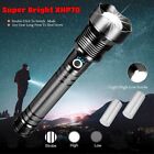 990000lm Super Bright Xhp70 Led Flashlight Usb Rechargeable Powerful Torch Light