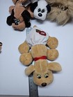 Lot 7 Vintage Tonka Pound Puppies 6 Plush Dogs   1 Stuffed Kitty Cat 