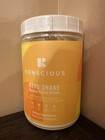 Konscious Keto Shake Banana Creme Ketogenic Weight Loss Mct Whey Avacado 17 4 Oz