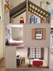 Little Tikes Stack N  Style Dollhouse Real Wood 100  Complete 14 Accessories