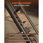 3-in-1 Leg Press Hack Squat Machine Adjustable Home Gym Strength Training Combo